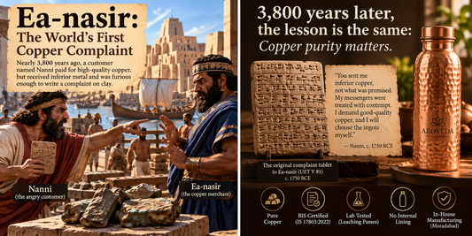 Is Your Copper Bottle Really Pure? A 3,800-Year-Old Warning From Ea-nasir